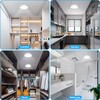 2-Pack Battery Operated Motion Sensor LED Ceiling Light, 7.2inch Flush