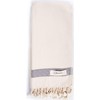 Bersuse 100% Cotton - Laodicea Turkish Towel - Natural White