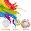 6PCS Acrylic Pouring Strainers, Paint Pouring Cups, Plastic Flower Strainers