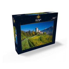 MyPuzzle Lebenberg Castle, Cerms Near Lana, Province of Bolzano, Trentino-Alto Adige, Italy - Premium 500 Piece Jigsaw Puzzle for Adults