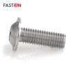 Rounded Head Screws with Flange and Hexalobular Socket M8 x