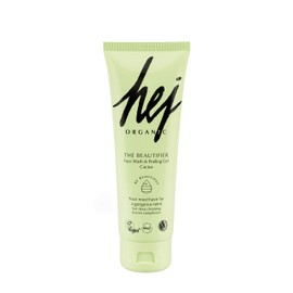 HEJ ORGANIC Facial Exfoliating & Cleansing Gel, Natural Cosmetics Wash Gel for Deep Pore Facial Cleansing, 125 ml