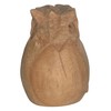 Brave Wings Hand Carved Wooden Dragon ~ Plain Dragon Egg