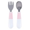 Tiny Twinkle Fork and Spoon Set - Durable Toddler Silverware
