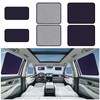ZATOOTO Static Cling Car Window Shades 6Pack, Side Window Sun