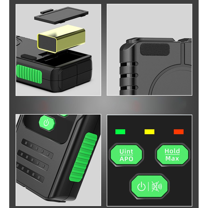 3 in 1 Radiation Detector Handheld EF MF RF Meter