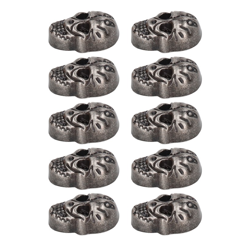 50sets Skull Rivets Single 25x16mm DIY Ghost Head Punk Style