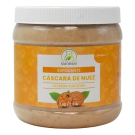 Exfoliante Facial Corporal Cáscara Nuez Suaviza Renueva Piel