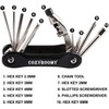 COZYROOMY Bicycle Repair Kit – Saddle Bag, Bicycle Tool Set