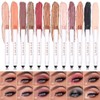Mysense Creamy Eyeshadow Stick,Matte Eyeshadow Pencil Crayon,2 in 1 Eyeshadow