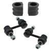 TRQ Front Suspension Kit Sway Bar Bushing Set Sway Bar