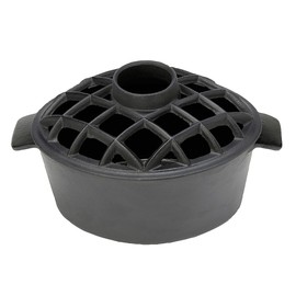 Minuteman International Blue-Black Lattice Top Humidifying Steamer for Woodstove