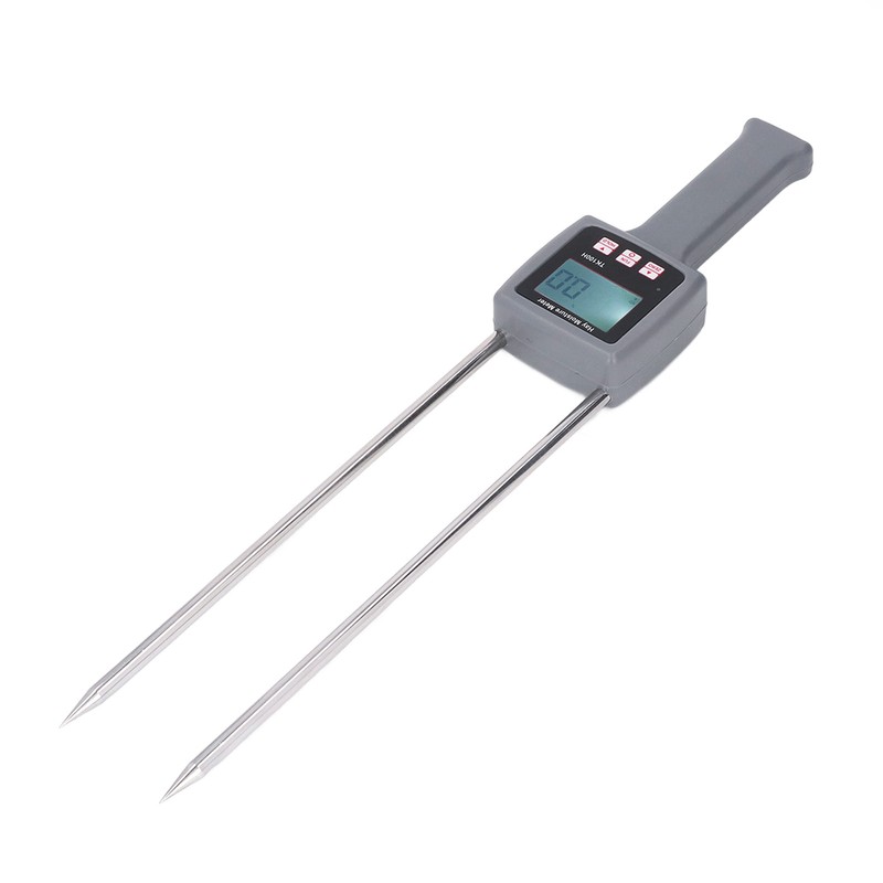 Hay Moisture Meter ABS Housing Digital Display Handheld Multifunctional Portable