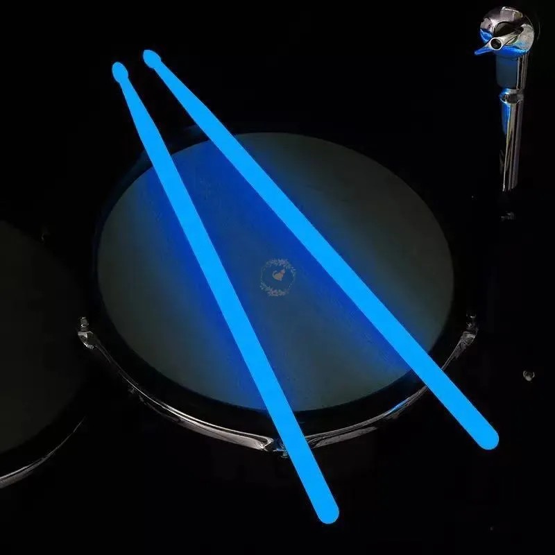 4 Pares Baquetas Luminosas Baquetas Para Tambor 5a Bateria Mixto