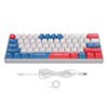 61 Keys Mechanical Gaming Keyboard 2.4G Wireless Bluetooth 3.0 5.0