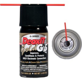 DeoxIT Gold GN5S-2N Mini-Spray, Contact Cleaner/Enhancer/Protector for Gold Surfaces, 40g, Nonflammable/Non-Drip, Pack of 1