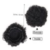 OHPHCALL Create a Look Pcs Afro Curly Bun Hair Pieces