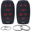GFDesign 2 Pcs Silicone Key Fob Cover Remote Case Keyless