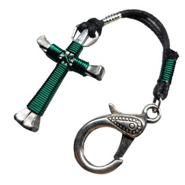 3 Pack Single Color Horseshoe Nail Cross Necklaces (Your Choice of Colors!)