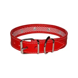 TUYNEC - Leather Dog Collar with Protective Net for Flea Collar Dogs, Dog Collar that Protects and Extends the Life of the Tick Collar for Dogs