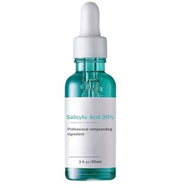 Salicylic Acid 20% Solution, 3 fl oz Glass Dropper, Pure & Simple Serum