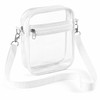 Clear Stadium Approved Crossbody Bag – Transparent PVC Shoulder Purse