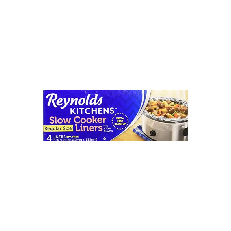 Reynolds Slow Cooker Liners, 4 Bags (Pack of 1)