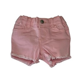 OSHKOSH B'GOSH Toddler Pink Denim Shorts Size 12M