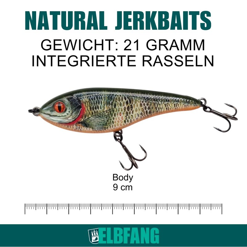 ELBFANG Jerkbait Set – Jerkbait Pike – Jerk Wobbler –