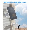 Upgraded Solar Panel Charging Compatible with Arlo Pro 4, Pro