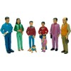 Miniland Miniland27398 Hispanic Family Figures, Multi-Color