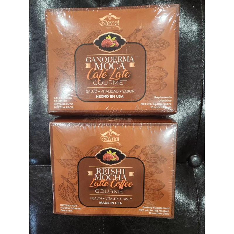 ETERNAL 2 ETERNAL REISHI MOCHA LATTE COFFEE GOURMET INSTANT COFFEE