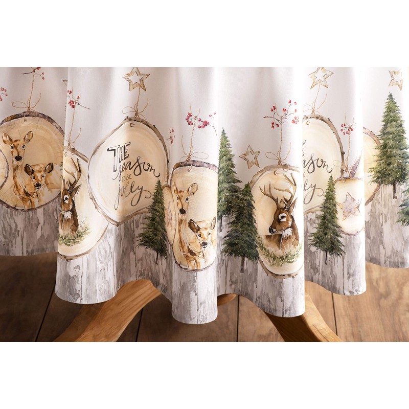 Maison d' Hermine Mountain Life 100% Cotton Tablecloth Kitchen Dining