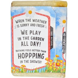 FILTHYFARMGIRL.COM Awesome Blossom All Natural Filthy Bunny Soap Bar, Beige, 5 Ounce , 1 Count