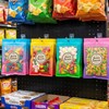 100 Pcs Gradient Colors Resealable Mylar Bags (Yellow Orange, 2.7x3.9