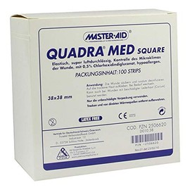 Quadra Med Square 38 x 38 mm S Pack of 100
