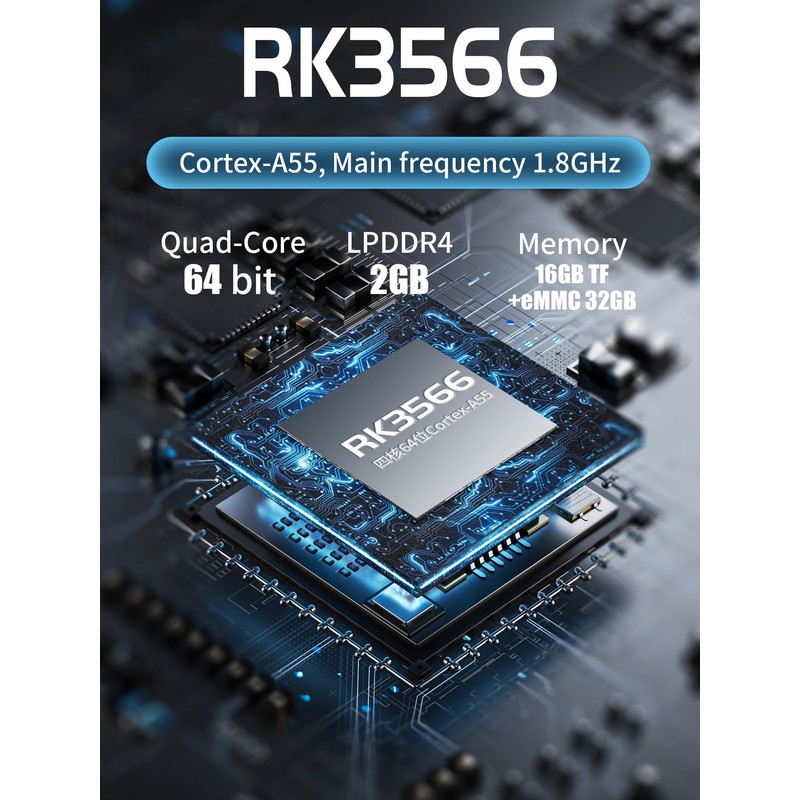 Dosnura RG ARC-D Retro Handheld Game Console 4 in IPS