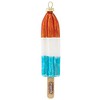 kat + annie Popsicle Firecracker Ornament, Red White and Blue
