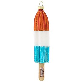 kat + annie Popsicle Firecracker Ornament, Red White and Blue