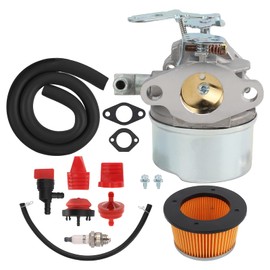 MOTOALL 632113A Carburetor Fit for Toro 421 521 522 524 724 Snowblower, 632107A 632107 640084 640084A Snow Blower for Tecumseh HSSK40 HSSK50 HS50 LH195SA, 632113, 632378, 632378A, 640105