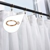 Sliding Rings Curtain Rings Inner Diameter 1.5 inches (38 mm),