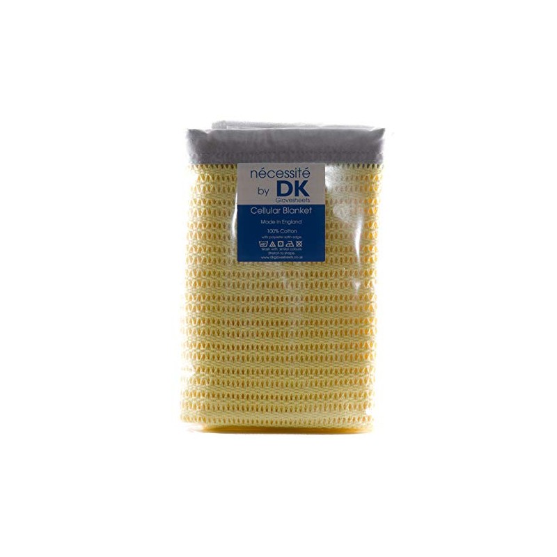 nécessité by DK, Cellular Cotton Blanket for Prams, Cribs, Moses
