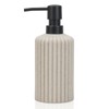 Asashizen Vertical Strip Retro Resin Soap Dispenser Bathroom Easy to