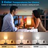 Unicozin Small Table Lamp, 7 RGB & 3 CCT 3000K/4500K/6500K,