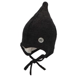 Sterntaler Unisex Baby Zipfli Knitted Hat, Anthracite Mixture