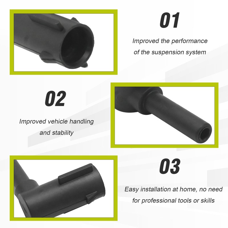 UOIENRT 2Pcs 68084809AA Suspension Elbow Air Strut Repair Kits, Replacement