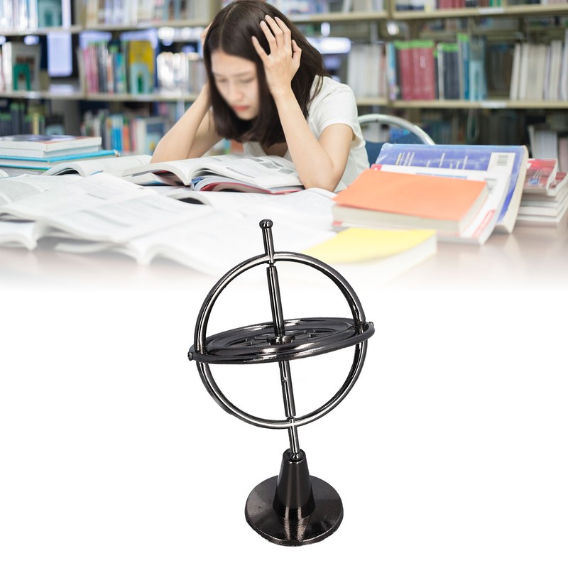 Alloy Gyroscope Toy Balance Relaxing Multi Functional Decompression Finger Gyroscope