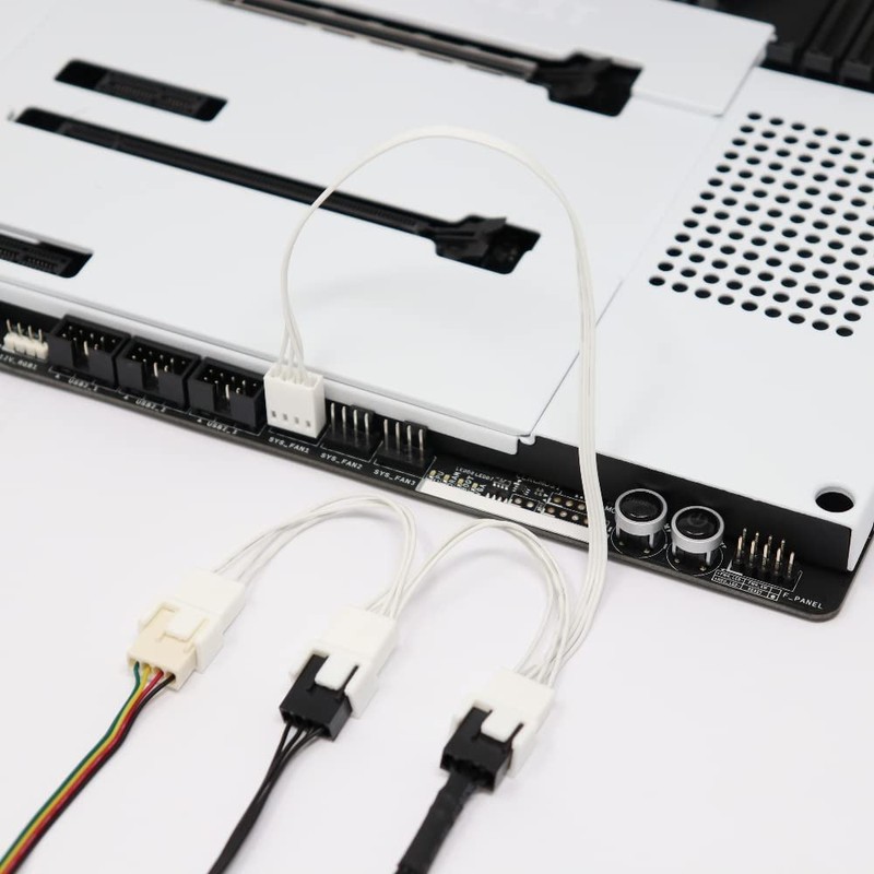 AINEX CA-100A-WH PWM Fan Power Supply 3 Branch Daisy Chain