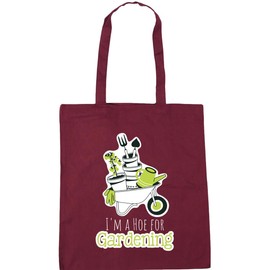 Hippowarehouse I'm a hoe for gardening Tote Shopping Gym Beach Bag 42cm x38cm, 10 litres