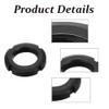 4Pcs Slotted Round Nuts M33x1.5 Carbon Steel Four Slot Round